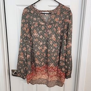 New Condition Sheer Blouse...Spring Ready!